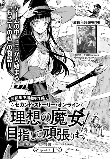 Second Story Online: Risou no Majo Mezashite Ganbarimasu.