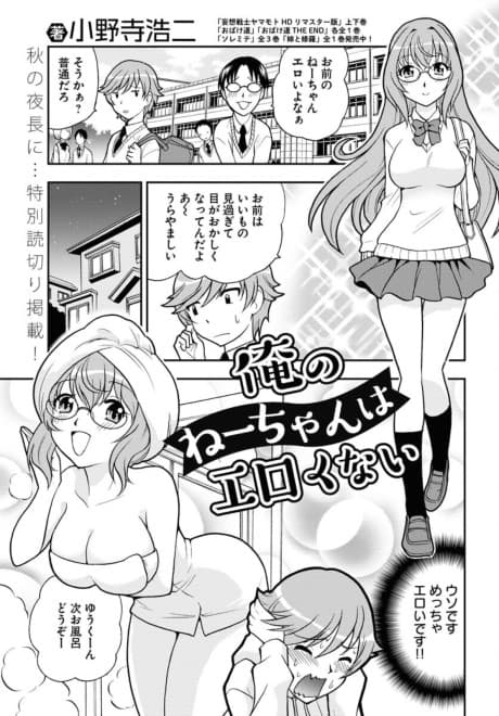 Ore no Nee-chan wa Erokunai