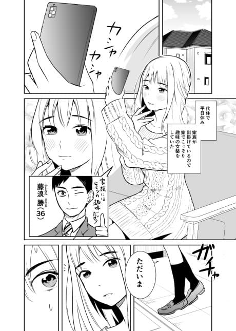 Uchi de Kossori Josou Shitara Musume ni Mitsukatte Naku Hanashi