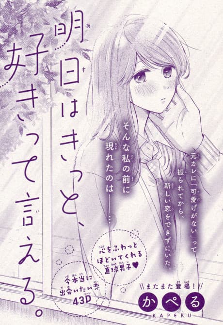 Ashita wa Kitto, Suki Tte Ieru.