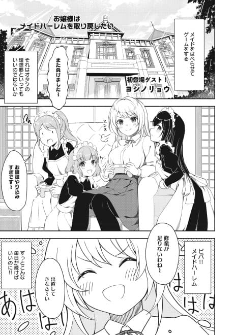 Ojousama wa Maid Harem wo Torimodoshitai