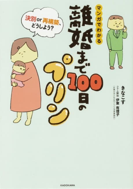 Rikon made 100-Nichi no Purin: Manga de Wakaru Ketsubetsu or Saikouchiku, Dou Shiyou?