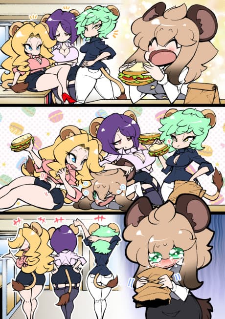 Lion to Hyena