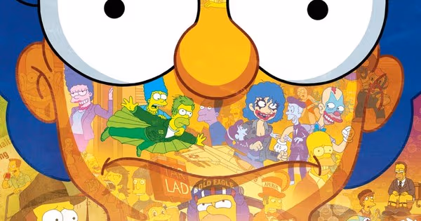 Disney+ Promotes Simpsons Double Episode With Paprika Parody Poster