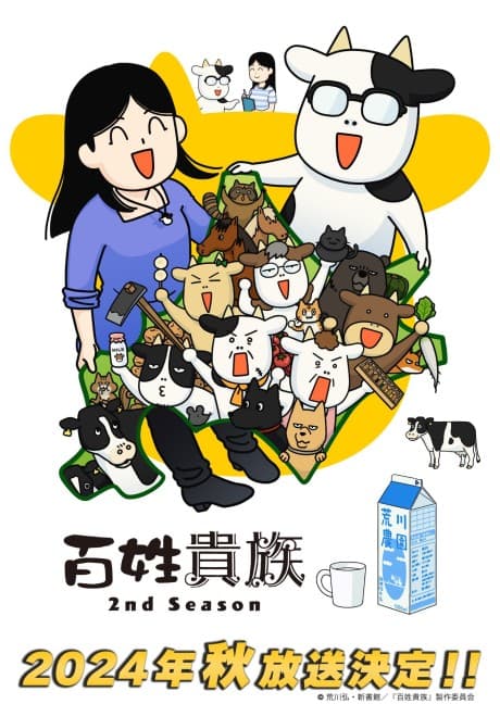 Hyakushou Kizoku 2nd Season cover