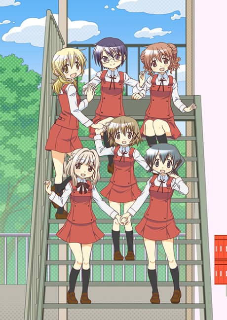 Hidamari Sketch x Honeycomb cover